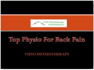 Top Physio For Back Pain