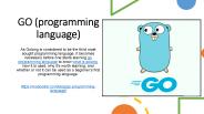 GO programming