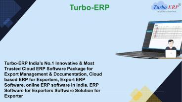 Automotive ERP Software