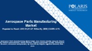 Aerospace Parts Manufacturing Market