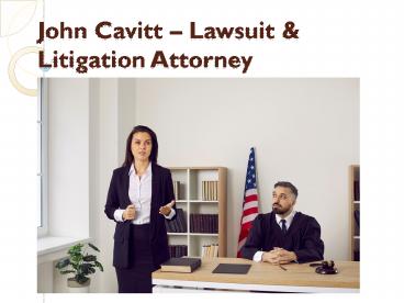 John Canvit Bankruptcy Law in the United States