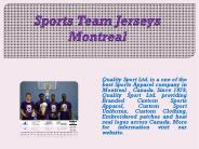 Sports Team Jerseys Montreal (3)