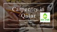 carpenter in qatar