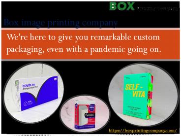 Custom E Liquid Boxes