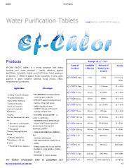 water purification tablets | chlorine tablets | nadcc tablets