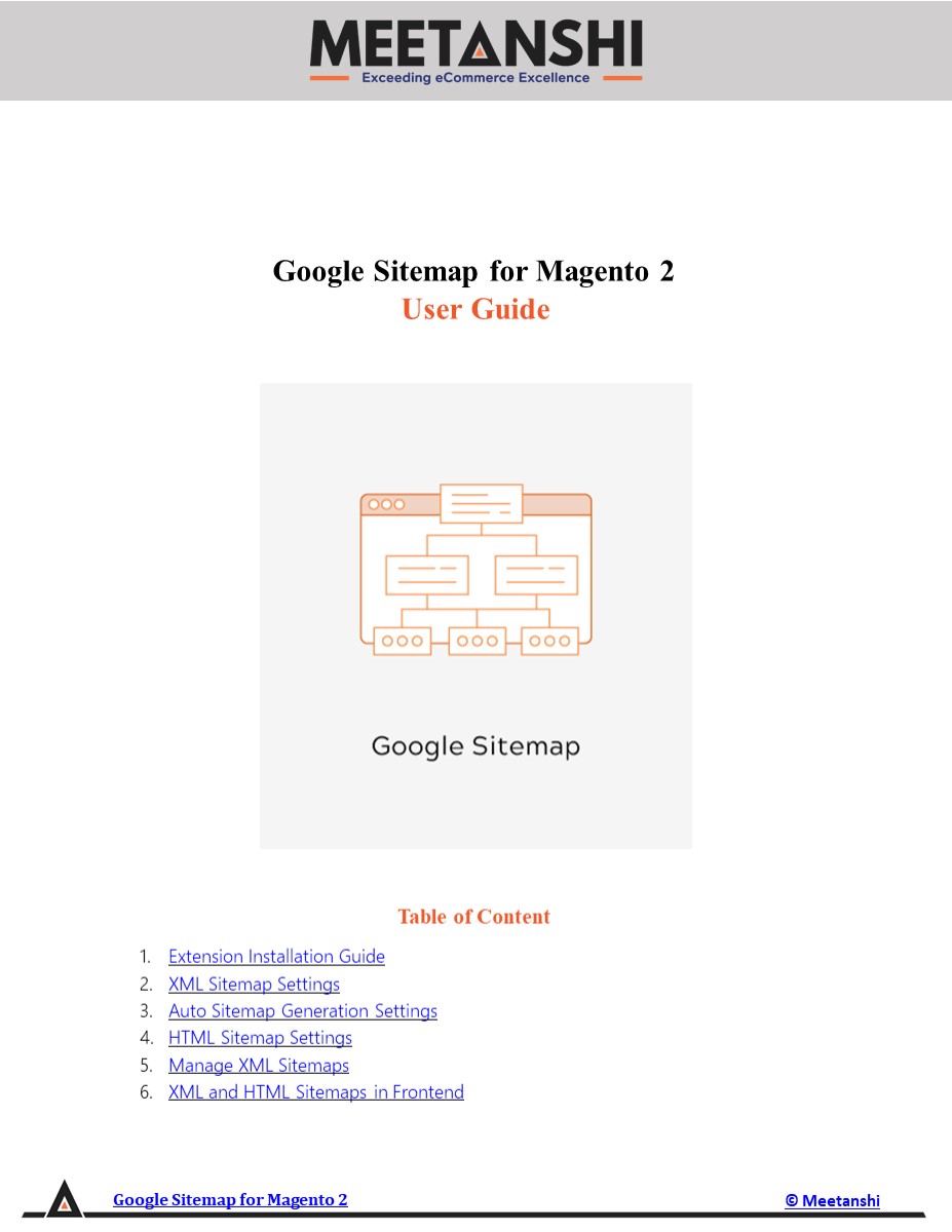 Magento 2 Google Sitemap
