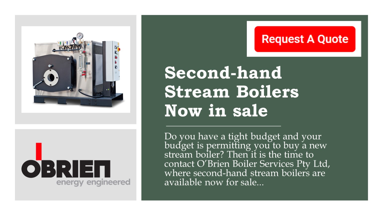 PPT Secondhand Stream Boilers Now on sale PowerPoint presentation