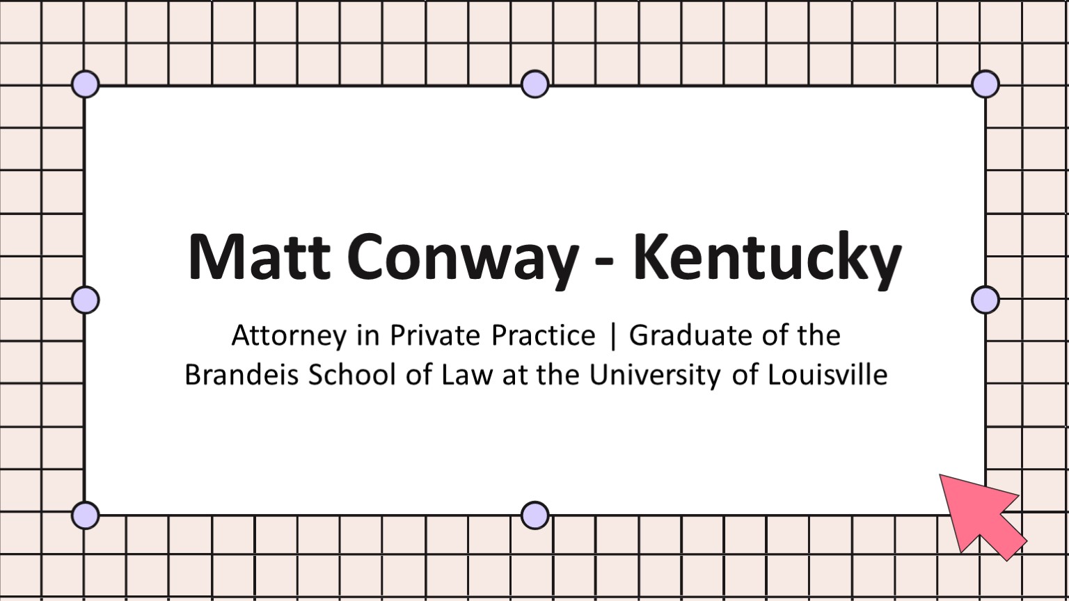 Matt Conway (Kentucky) - A Skillful and Brilliant Individual