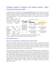 Rockets and Missiles Market: Drivers and Challenges