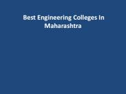 Best Engineering Colleges In Maharashtra