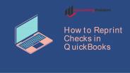 How to Reprint Paycheck Checks in QuickBooks