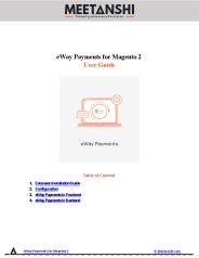 Magento 2 eWay Payments