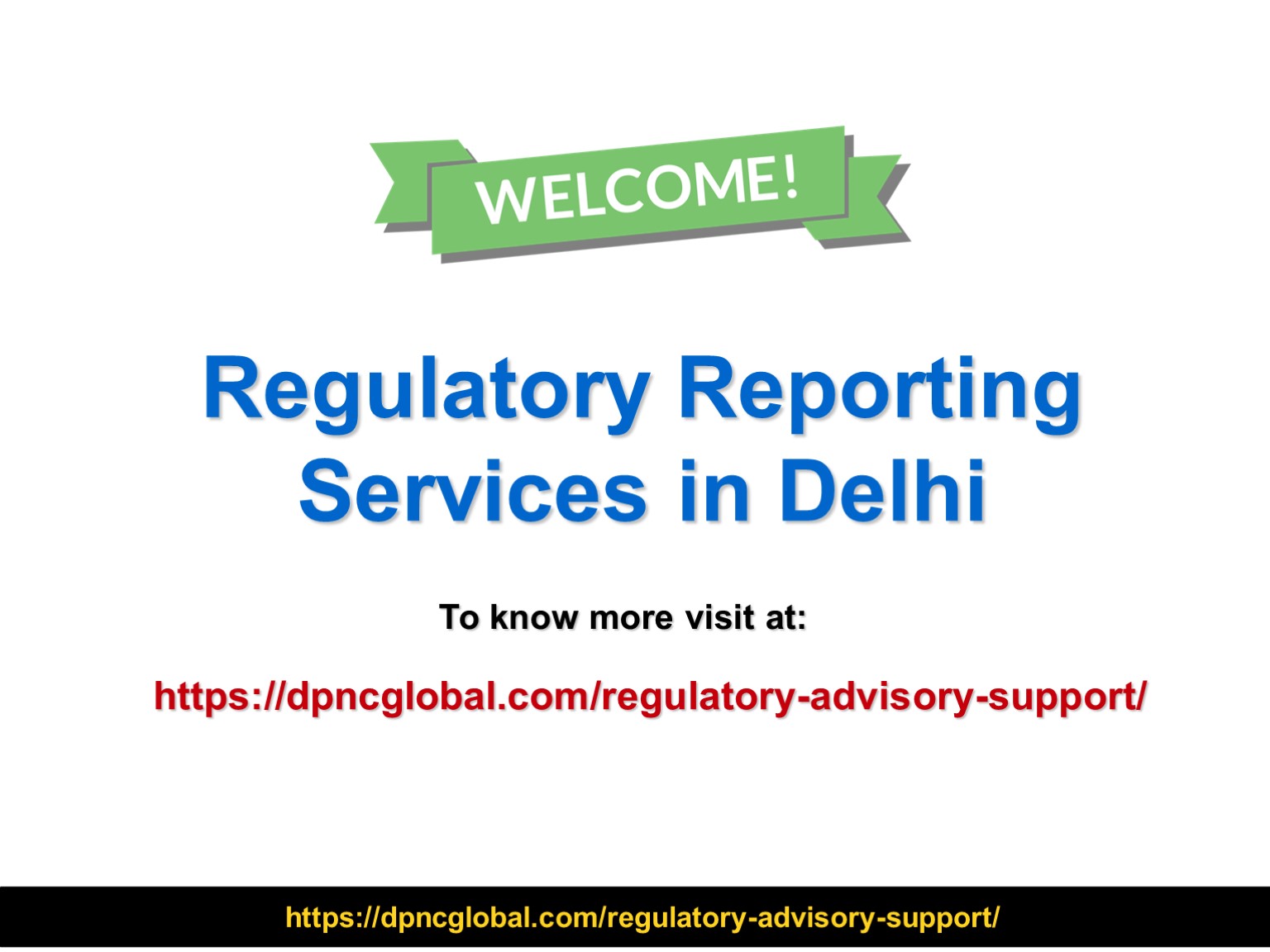 Regulatory Reporting Services in Delhi