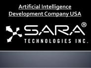 Artificial intelligence development company USA