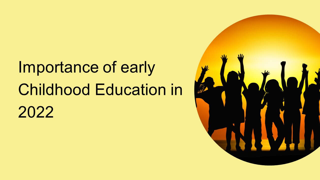 Importance of early childhood education in your kids
