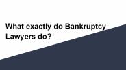 Bankruptcy Attorneys Washington DC