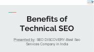 Benefits of Technical SEO