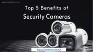 Benefits of Security Cameras