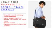 Urban tribe transformer 2.0 office+travel backpack