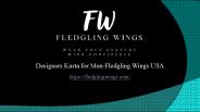 Designers Kurta for Men-Fledgling Wings