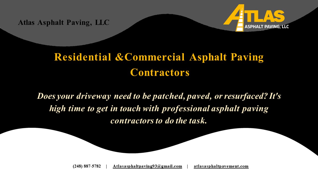 Why You Should Hire Professional Best Asphalt Paving Company in Michigan?