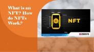 What is an NFT? How do NFTs Work?