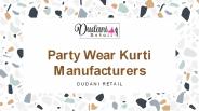 Party Wear Kurti Manufacturers
