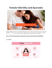 Female Infertility and Ayurveda - Wellness Mantra