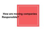 Moving Companies In Washington DC