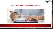 B2C B2B White Label Travel Portal