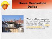 Home Renovation Dallas