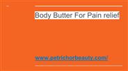 Body Butter for pain relief (1)