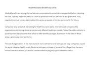 Health Insurance Should Focus on Us