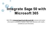 Sage and office 365