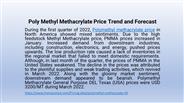 price of Polymethyl methacrylate