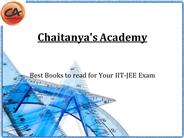 IIT JEE Exam Preparation