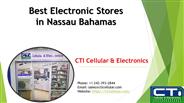 Best Electronic Stores in Nassau Bahamas
