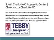 South Charlotte Chiropractic Center | Chiropractor Charlotte NC