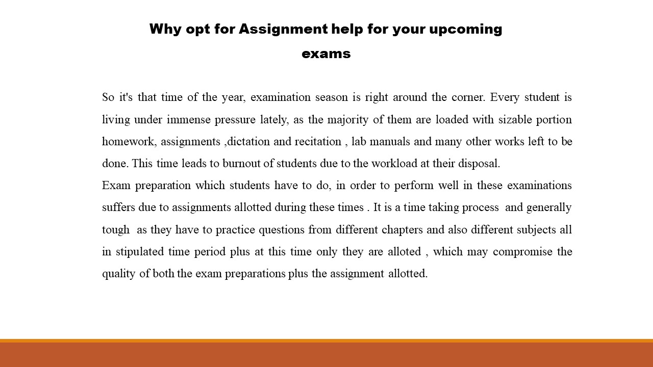 why choose my assignment help