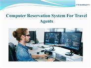 Computer Reservation System For Travel Agents