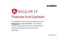 Angular 14 Features And Updates