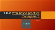 Most specific option on web-based practice management