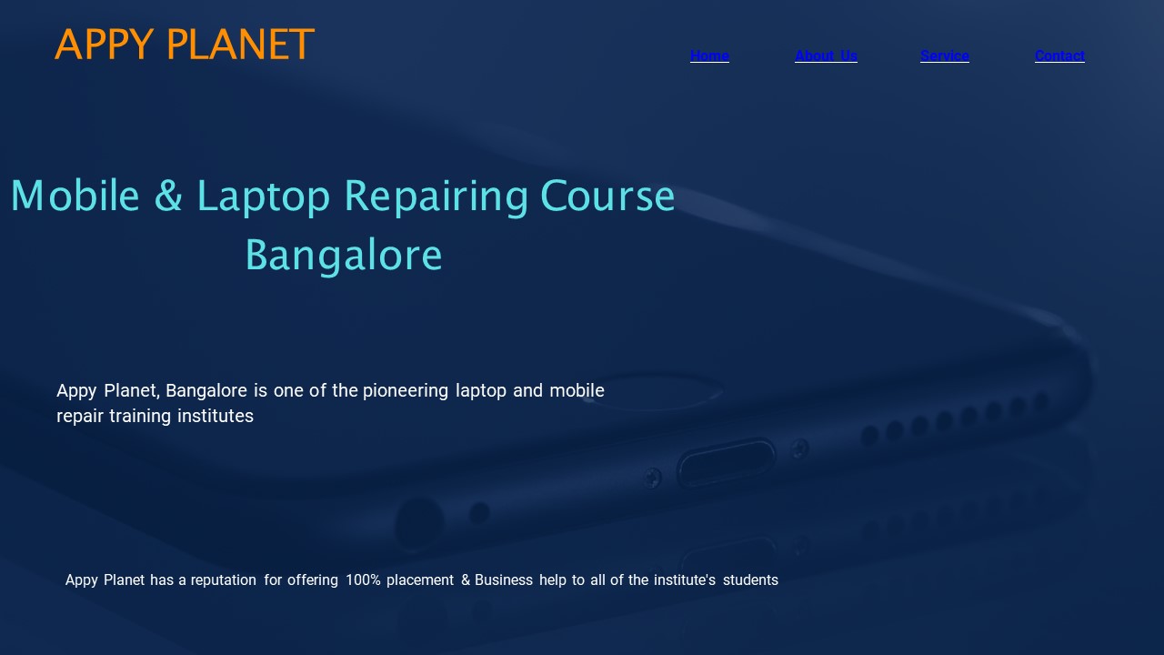 PPT Best Apple Mobile & Laptop Repair Institute in Indiranagar