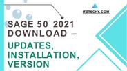 Sage 50 2021 version