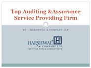Top Auditing and Assurance Service Providing Firm – HCLLP