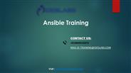 Ansible Training - IDESTRAININGS