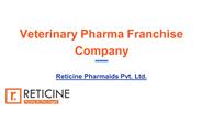 Veterinary Pharma Franchise Company