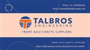 Front Axle Shafts Suppliers