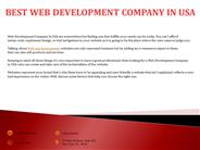 The Best Web Development Company In USA