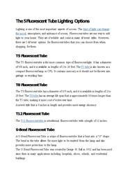 The 5 Fluorescent Tube Lighting Options